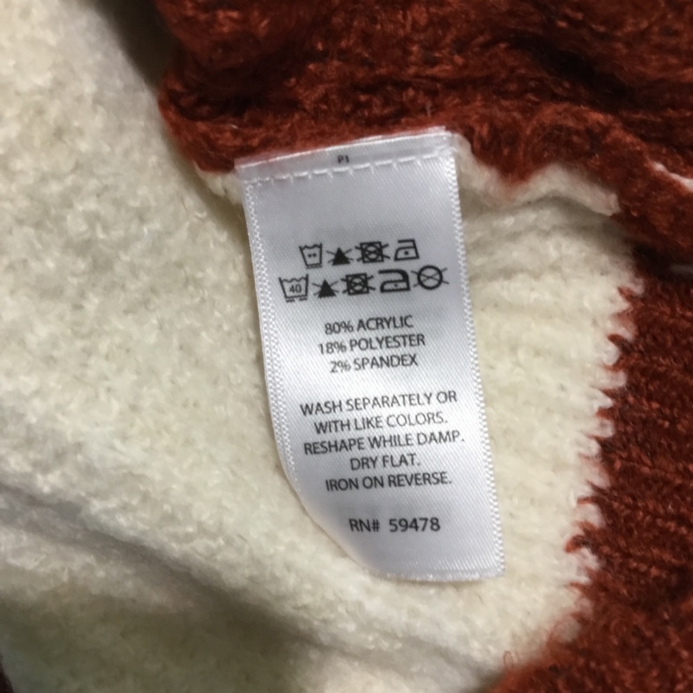 Silverflint Fuzzy Color Block Sweater - image 5